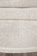 Konfor Leo 2969 Modern Dokuma Yuvarlak Halı