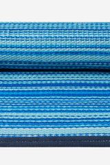 Katlanabilir Mavi Plaj Kamp Piknik Bahçe Balkon Teras Hasır Halı Mat Savan Kilim Karavan Halısı