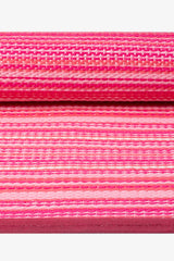 Katlanabilir Pembe Plaj Kamp Piknik Bahçe Balkon Teras Hasır Halı Mat Savan Kilim Karavan Halısı