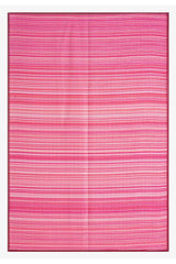 Katlanabilir Pembe Plaj Kamp Piknik Bahçe Balkon Teras Hasır Halı Mat Savan Kilim Karavan Halısı