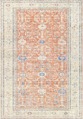 Konfor Antico 2351 Pamuk Tabanlı Yıkanabilir Otantik Vintage Klasik Eskitme Halı