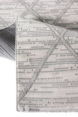 Konfor 4587 Gri Yumuşak Dokulu Salon Mutfak Koridor Oturma Odası Yolluk Halı Makine Halısı