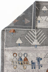 Konfor Kids Renkli 4583 Yumuşak Dokulu Modern Dokuma Çocuk Halısı