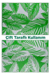 Savana 8803 Plaj Kamp Piknik Bahçe Halısı Balkon Teras Hasır Mat Savan Halı