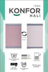 Modern Çift Taraflı Yıkanabilir Pamuk Saçaklı Dokuma Dekoratif Yolluk Halı Kilim