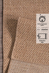 Modern Jüt Yolluk Halı Rusticana 3101 Naturel Örme Kilim