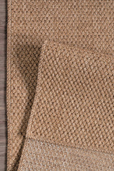 Modern Jüt Yolluk Halı Rusticana 3101 Naturel Örme Kilim