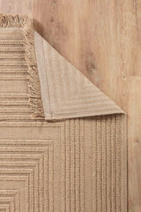 Natura 6662 %100 Doğal Jüt Kilim Bej Renkli Yumuşak Dokulu Şık Tasarımlı Kilim Modern Dokuma Kilim