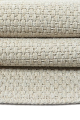 Rusticana 3106 Jüt Tabanlı Modern Örme Yuvarlak Kilim