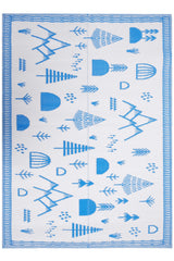 Savana 8808 Plaj Kamp Piknik Bahçe Halısı Balkon Teras Hasır Mat Savan Halı