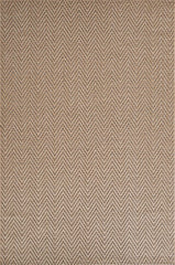 Sisaluna 4441 Bej Jüt Tabanlı Modern Dokuma Kilim Sisal Hasır Halı