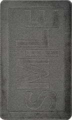 Doğal Kaymaz Taban Banyo Paspas Uzun Ömürlü Yumuşak Dokulu Su Emici Yıkanabilir Yazılı Paspas Smile 60x100