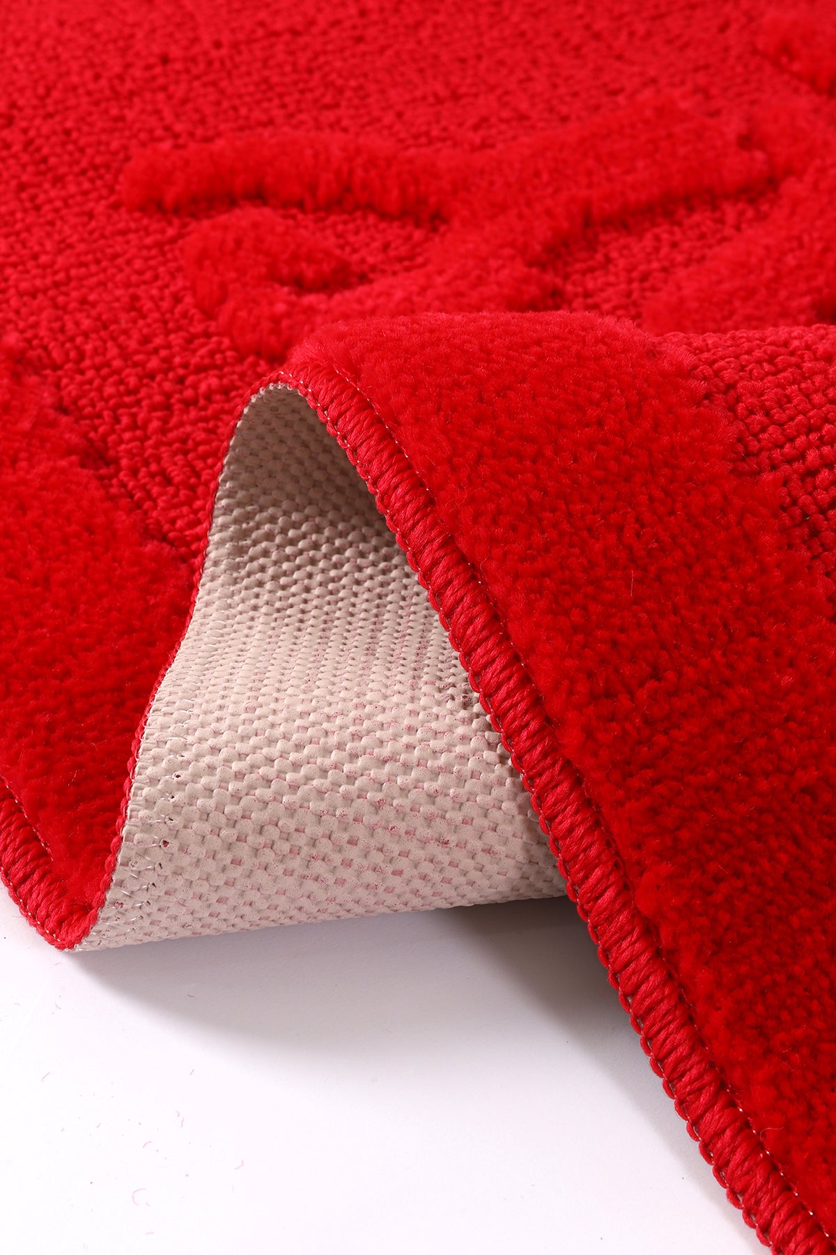 Doğal Kaymaz Taban Banyo Paspas Uzun Ömürlü Yumuşak Dokulu Su Emici Yıkanabilir Merry 60x100