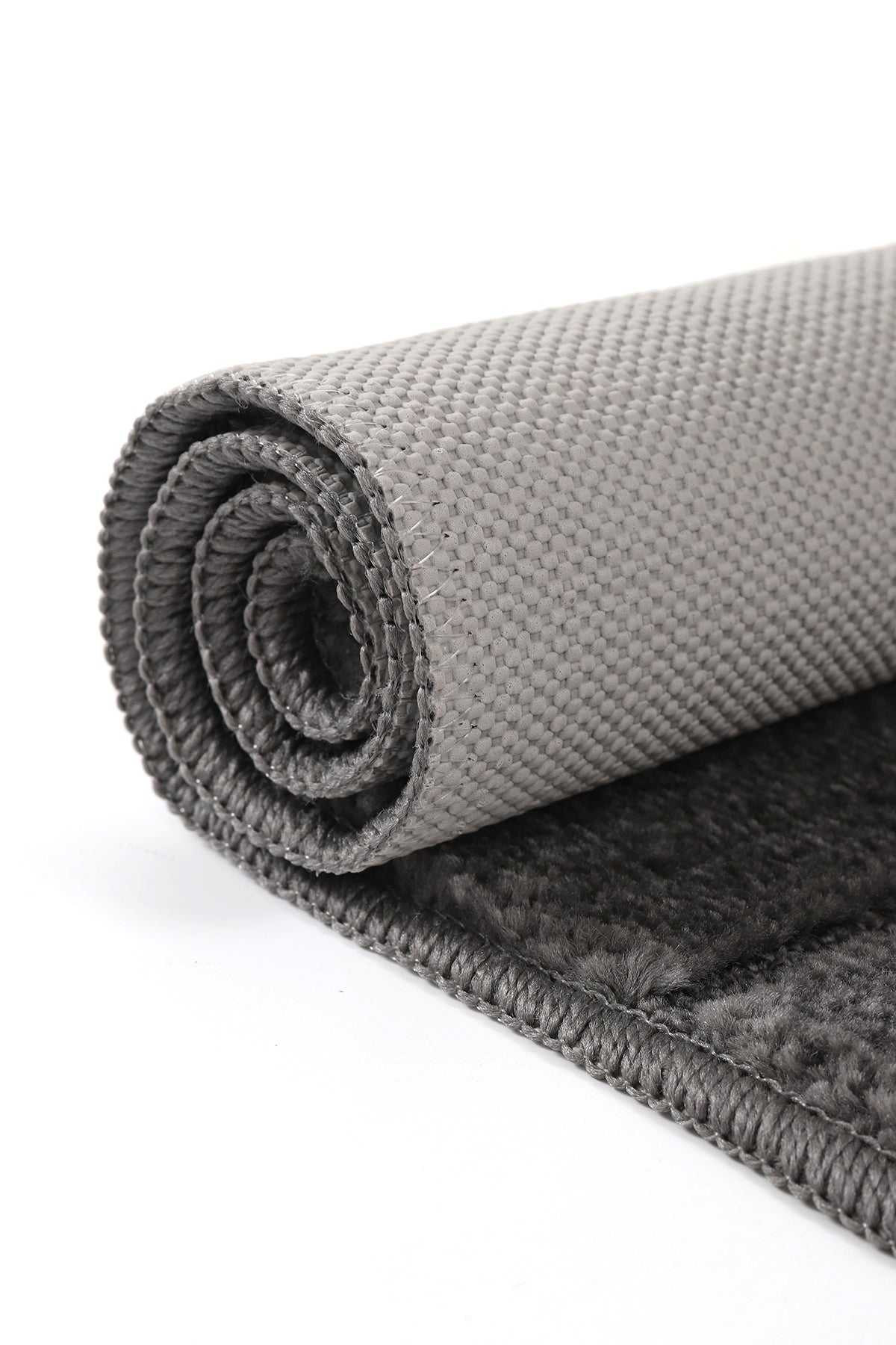 Doğal Kaymaz Taban Banyo Paspas Set Yumuşak Dokulu Su Emici Yıkanabilir Yeni Çizgili Set 50x80-50x40