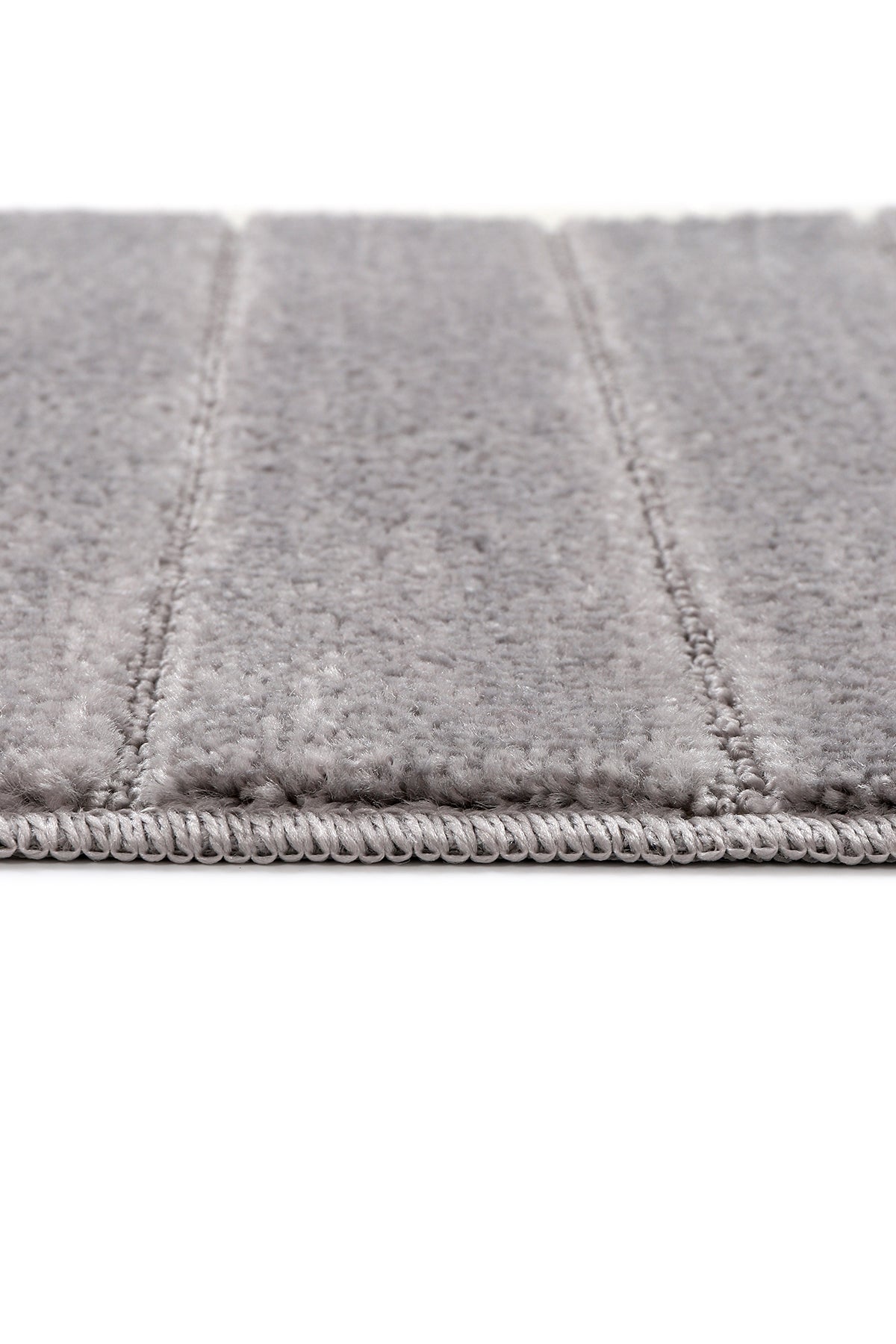 Doğal Kaymaz Taban Banyo Paspas Set Yumuşak Dokulu Su Emici Yıkanabilir Yeni Çizgili Set 50x80-50x40
