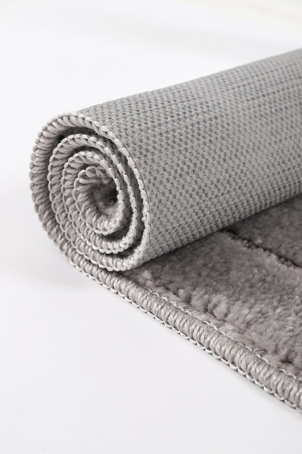 Doğal Kaymaz Taban Banyo Paspas Seti Uzun Ömürlü Yumuşak Dokulu Su Emici Yıkanabilir Çerçeve Set 50x80-50x40