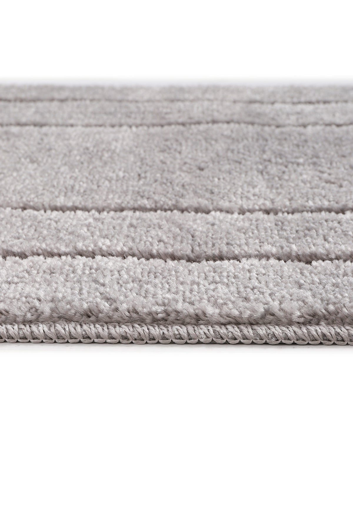 Doğal Kaymaz Taban Banyo Paspas Seti Uzun Ömürlü Yumuşak Dokulu Su Emici Yıkanabilir Çerçeve Set 50x80-50x40