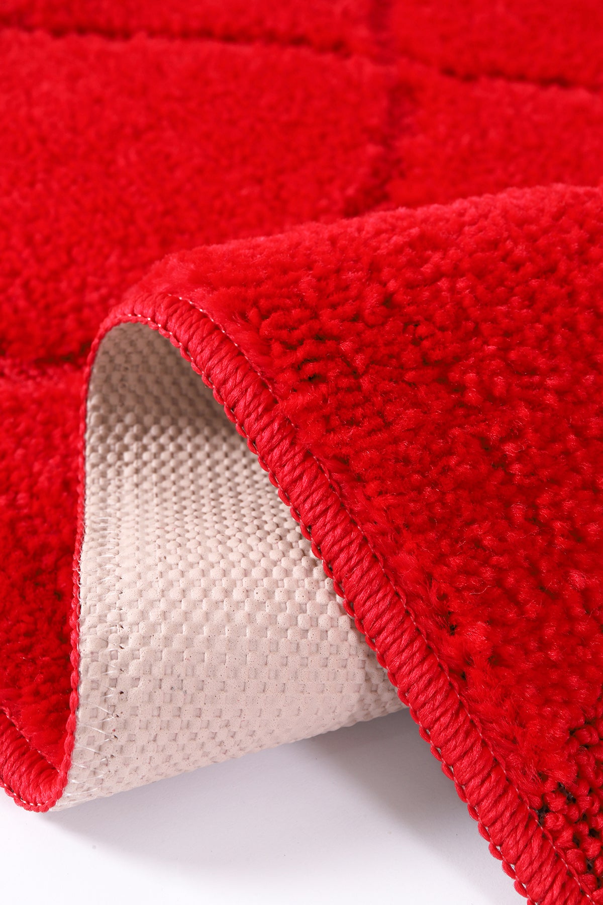 Doğal Kaymaz Taban Banyo Paspas Seti Uzun Ömürlü Yumuşak Dokulu Su Emici Yıkanabilir Çizgili Set 50x80-50x40
