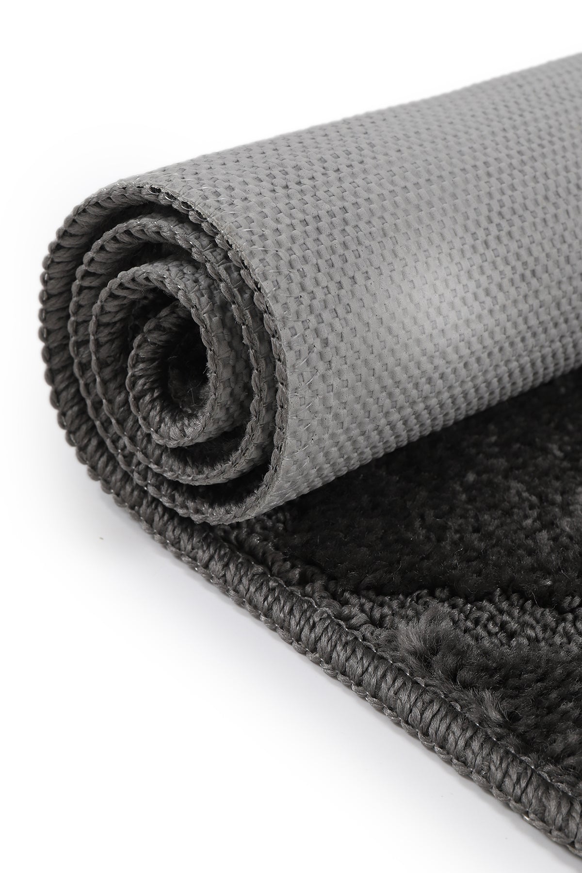 Doğal Kaymaz Taban Banyo Paspas Seti Uzun Ömürlü Yumuşak Dokulu Su Emici Yıkanabilir Çizgili Set 50x80-50x40