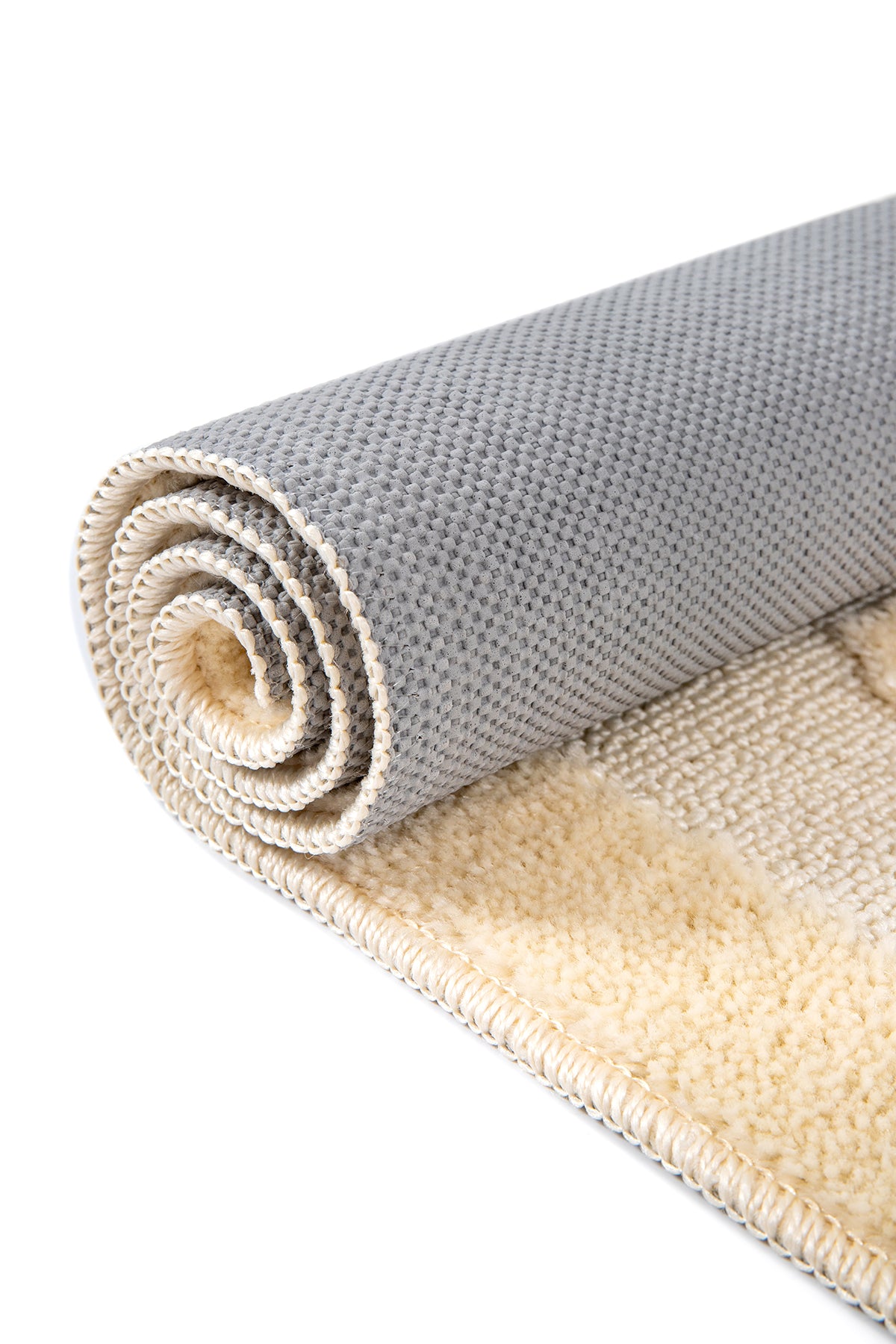 Doğal Kaymaz Taban Banyo Paspas Uzun Ömürlü Yumuşak Dokulu Su Emici Yıkanabilir Enjoy 60x100