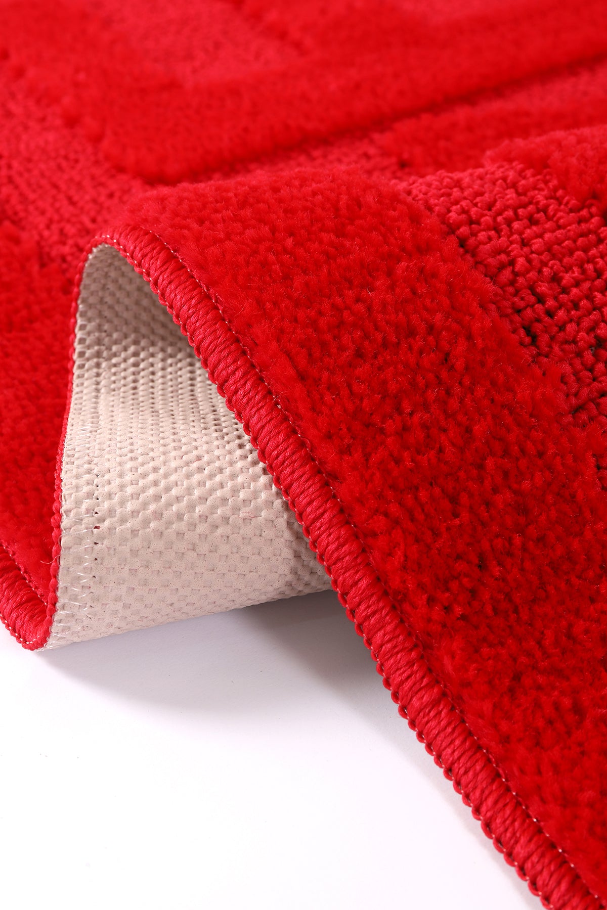 Doğal Kaymaz Taban Banyo Paspas Uzun Ömürlü Yumuşak Dokulu Su Emici Yıkanabilir Love 60x100