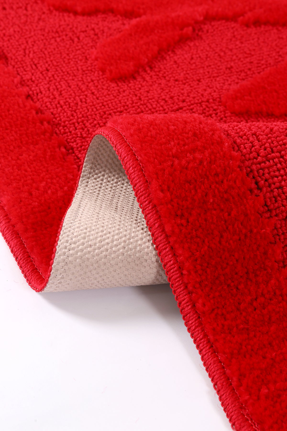 Doğal Kaymaz Taban Banyo Paspas Uzun Ömürlü Yumuşak Dokulu Su Emici Yıkanabilir Relax 60x100