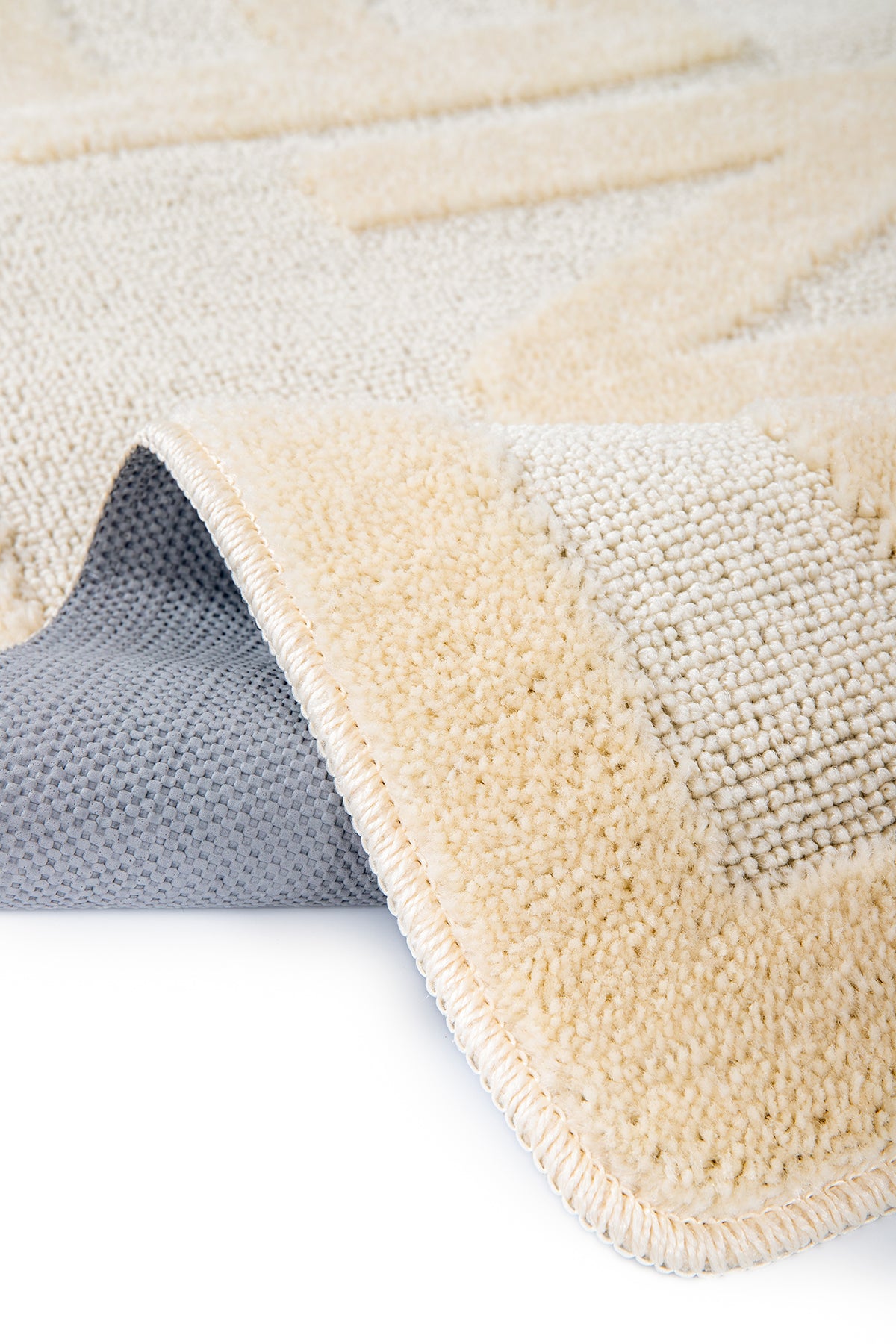 Doğal Kaymaz Taban Banyo Paspas Uzun Ömürlü Yumuşak Dokulu Su Emici Yıkanabilir Shine 60x100