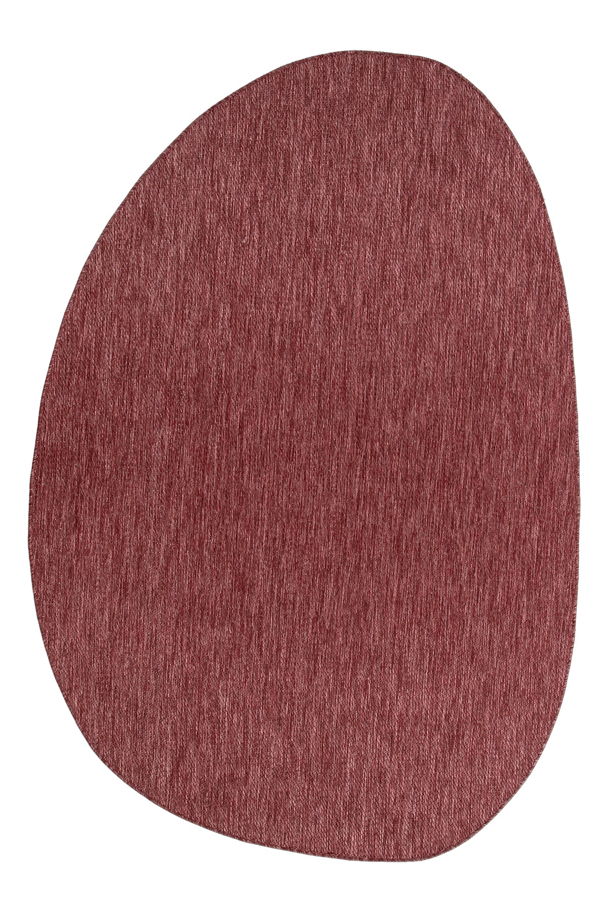 Konfor Halı Tema 9039 Bordo Sisal Hasır İç Dış Mekan Kilim Dekoratif Bahçe Balkon Salon Halısı