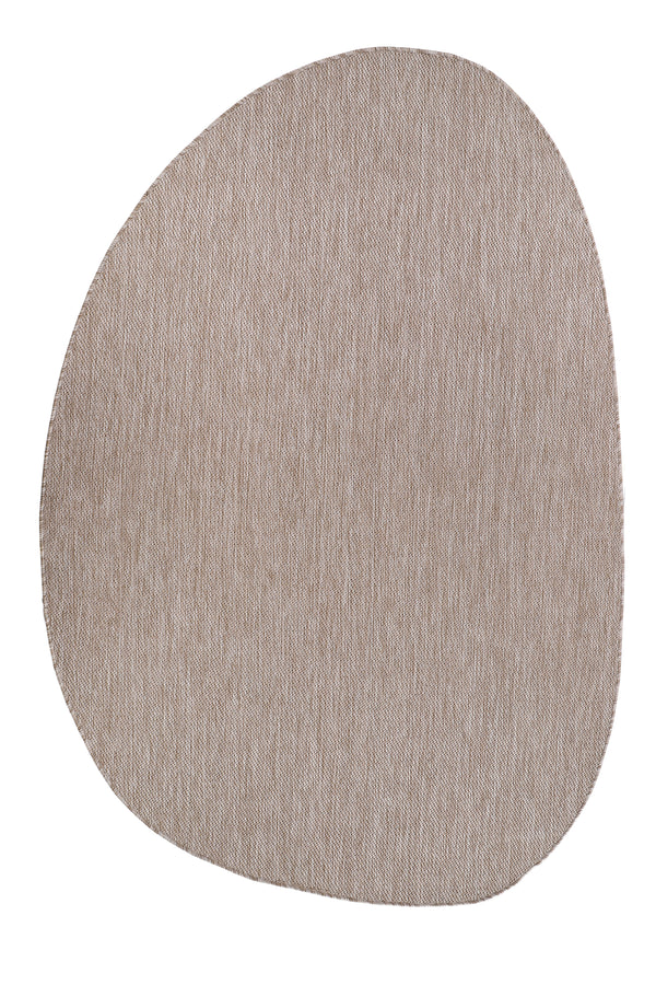 Konfor Halı Tema 9040 Bej Sisal Hasır İç Dış Mekan Kilim Dekoratif Bahçe Balkon Salon Halısı