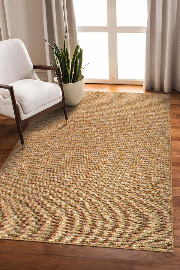 Konfor Jutem 0103 Büyük Ebat Jüt Hasır Bukle Örme Kilim Modern Oturma Odası Salon Halısı İç ve Dış Mekan Halısı