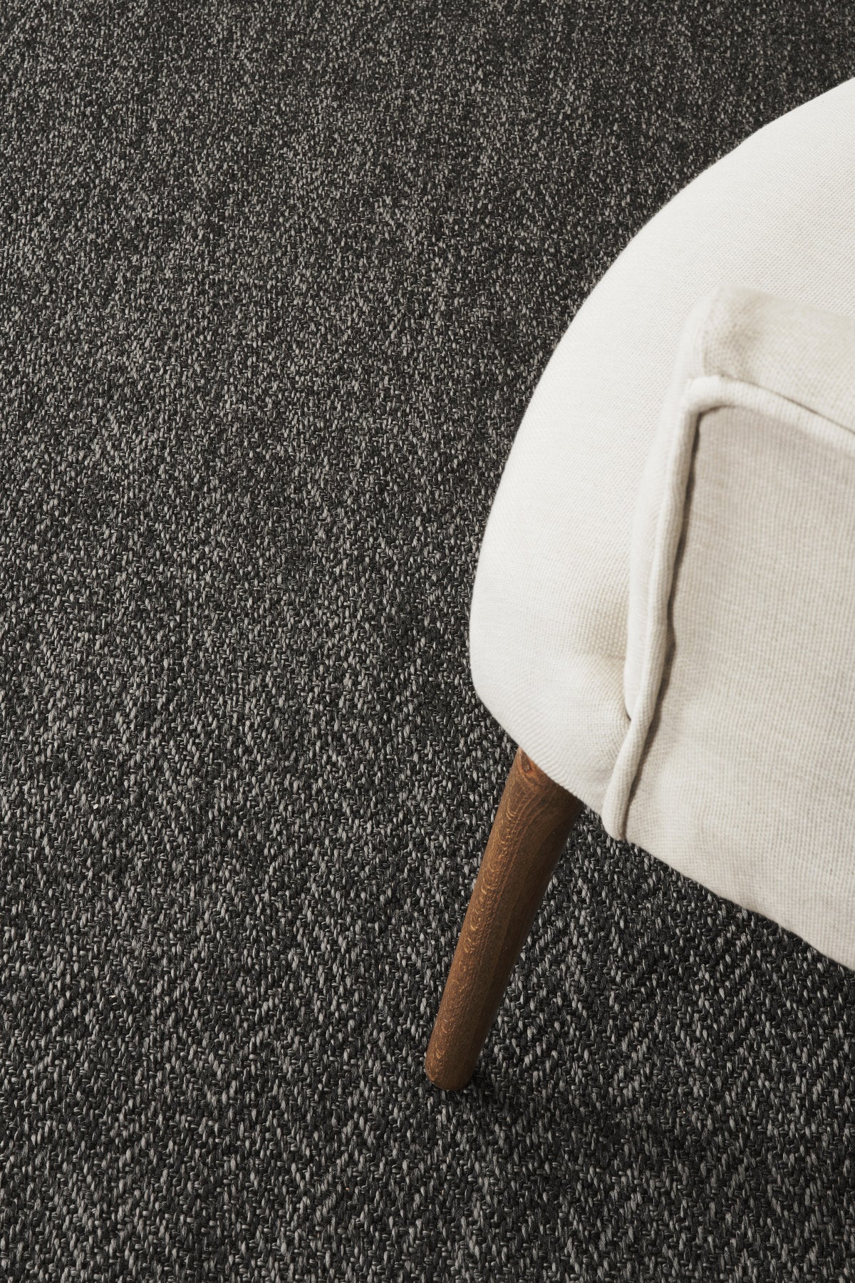 Rusticana 3111 Antrasit Naturel Jüt Halı Modern Örme Kilim  Rusticana_3111