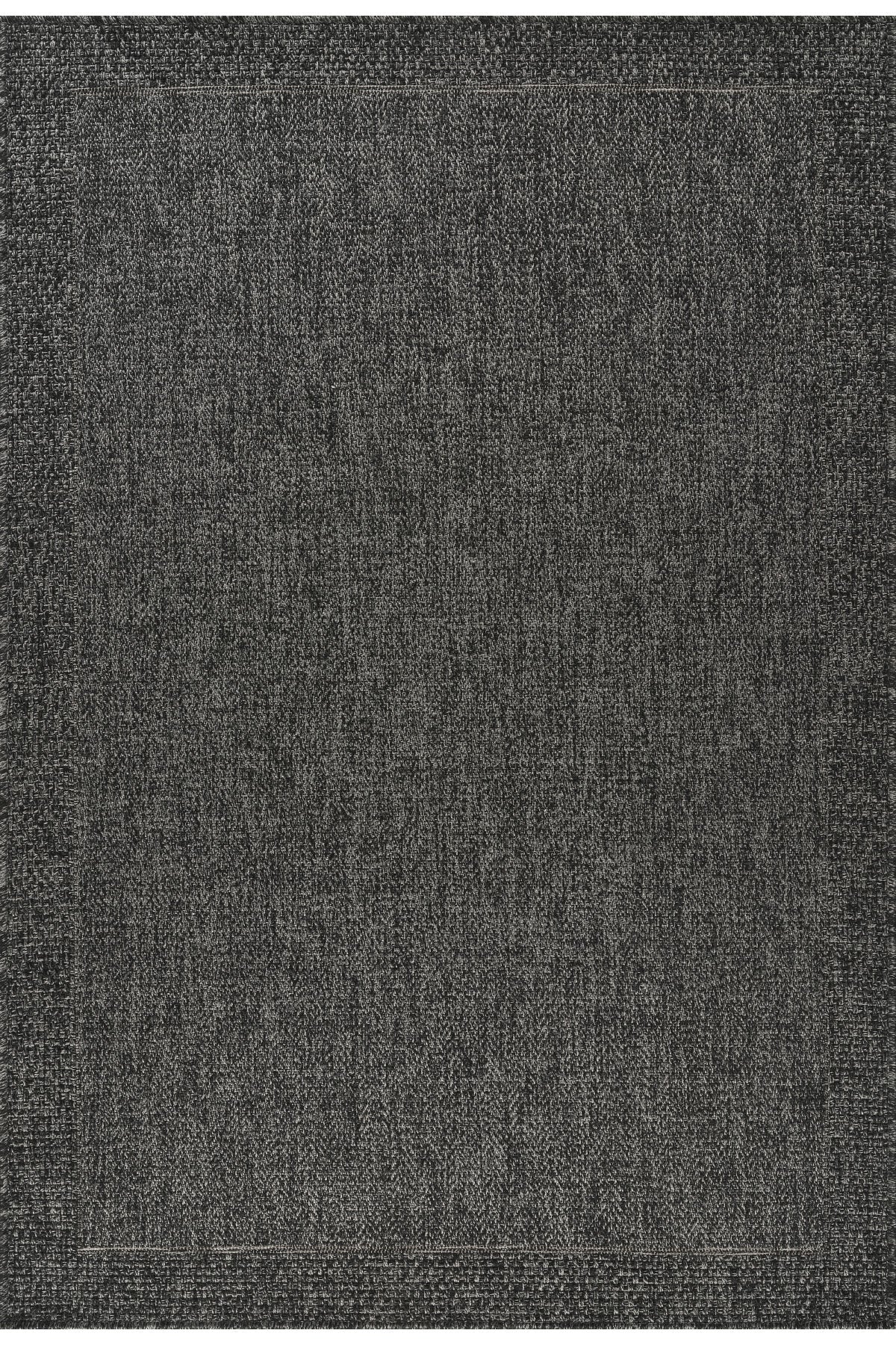 Rusticana 3111 Antrasit Naturel Jüt Halı Modern Örme Kilim  Rusticana_3111