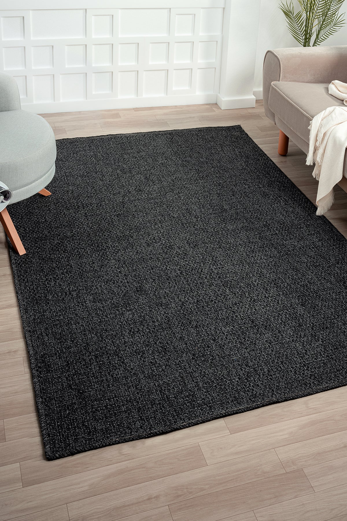 Rusticana 3105 Naturel Jüt Halı Modern Örme Kilim Rusticana_3105