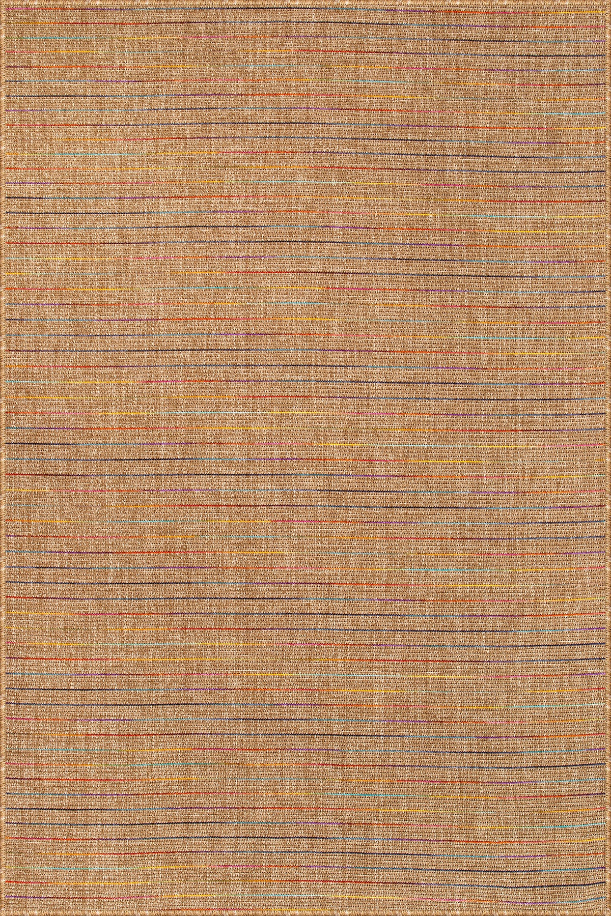 Lilette 6721 Naturel Jüt Halı Örme Kilim Salon Oturma Odası Halısı İç Dış Mekan Kilim Lilette_6721