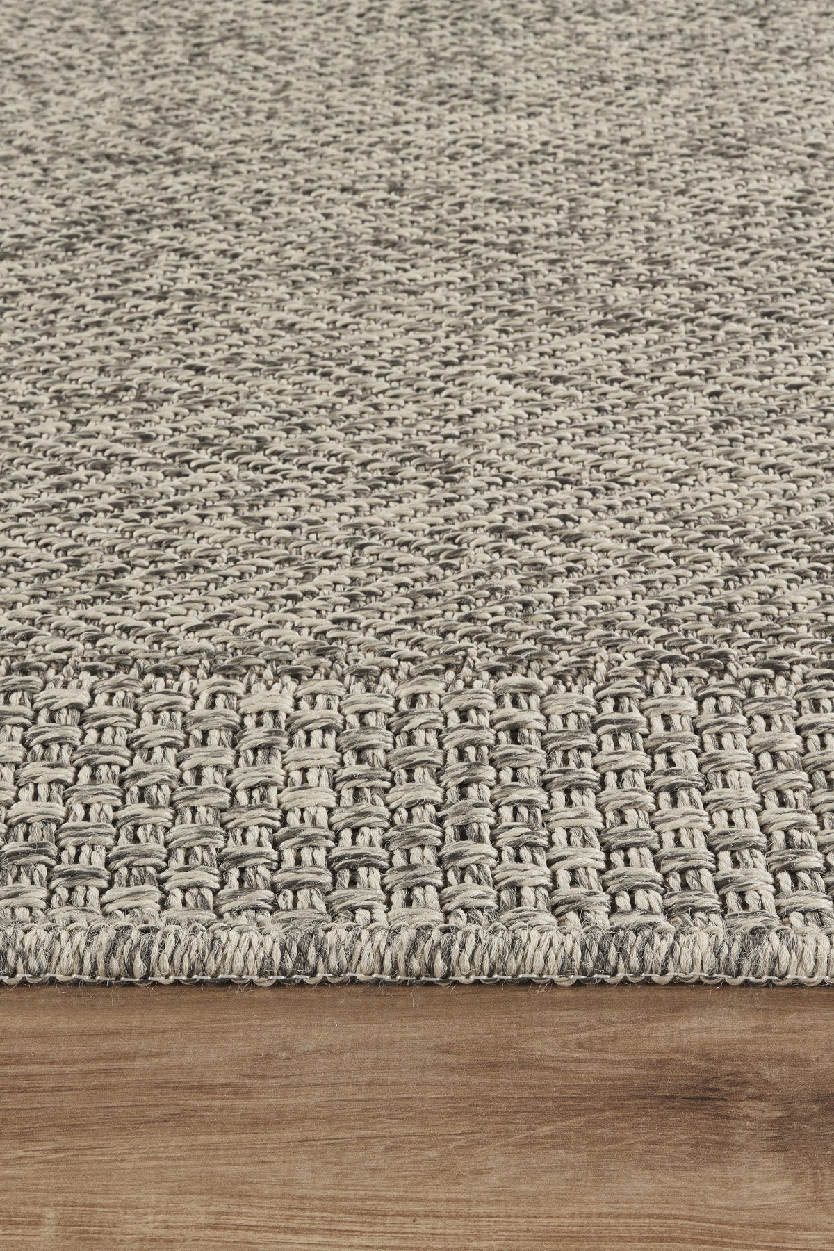Rusticana 3109 Gri Naturel Jüt Halı Modern Örme Kilim Rusticana_3109