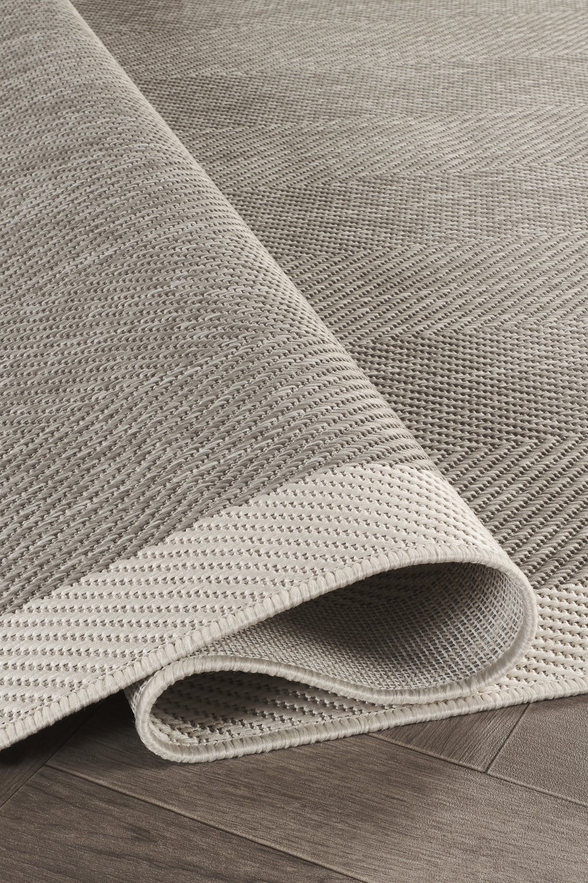 Sisalux 3087 Gri Beyaz Sisal Dokuma Jüt Kilim Hav Toz Vermez Halı Salon Mutfak Oturma Odası Halısı